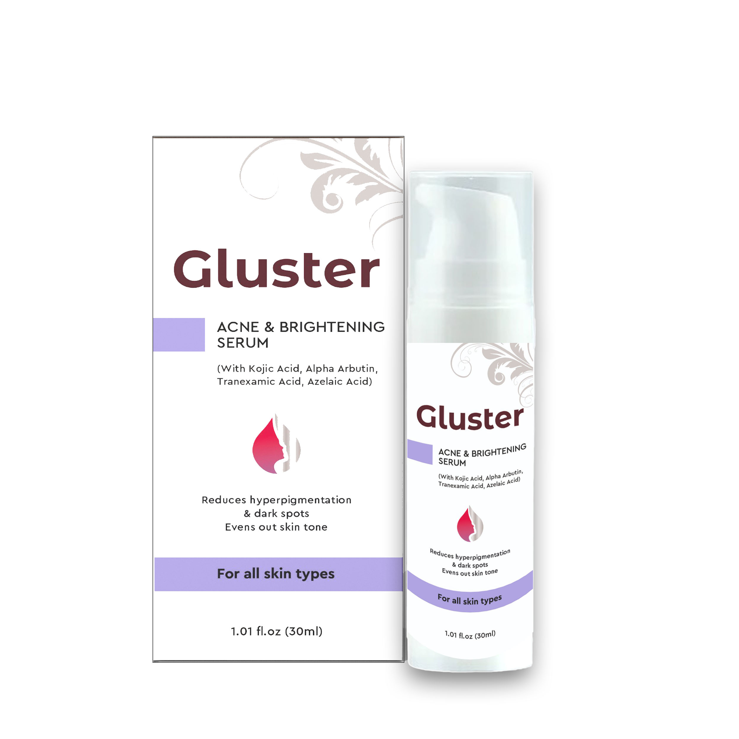 Gluster Acne & Brightening Serum